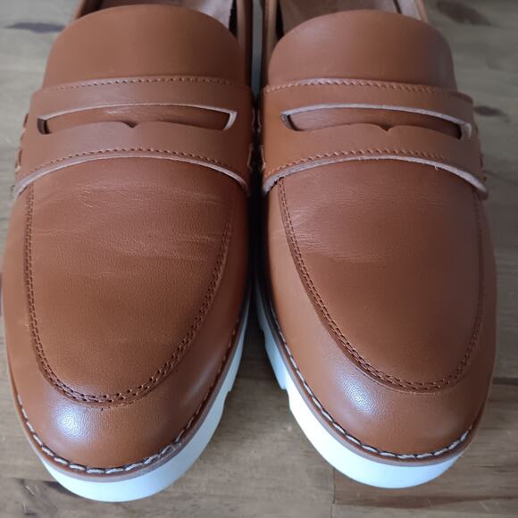 Vionic Cheryl II Loafers Tan Leather Womens 9M - Picture 10 of 10